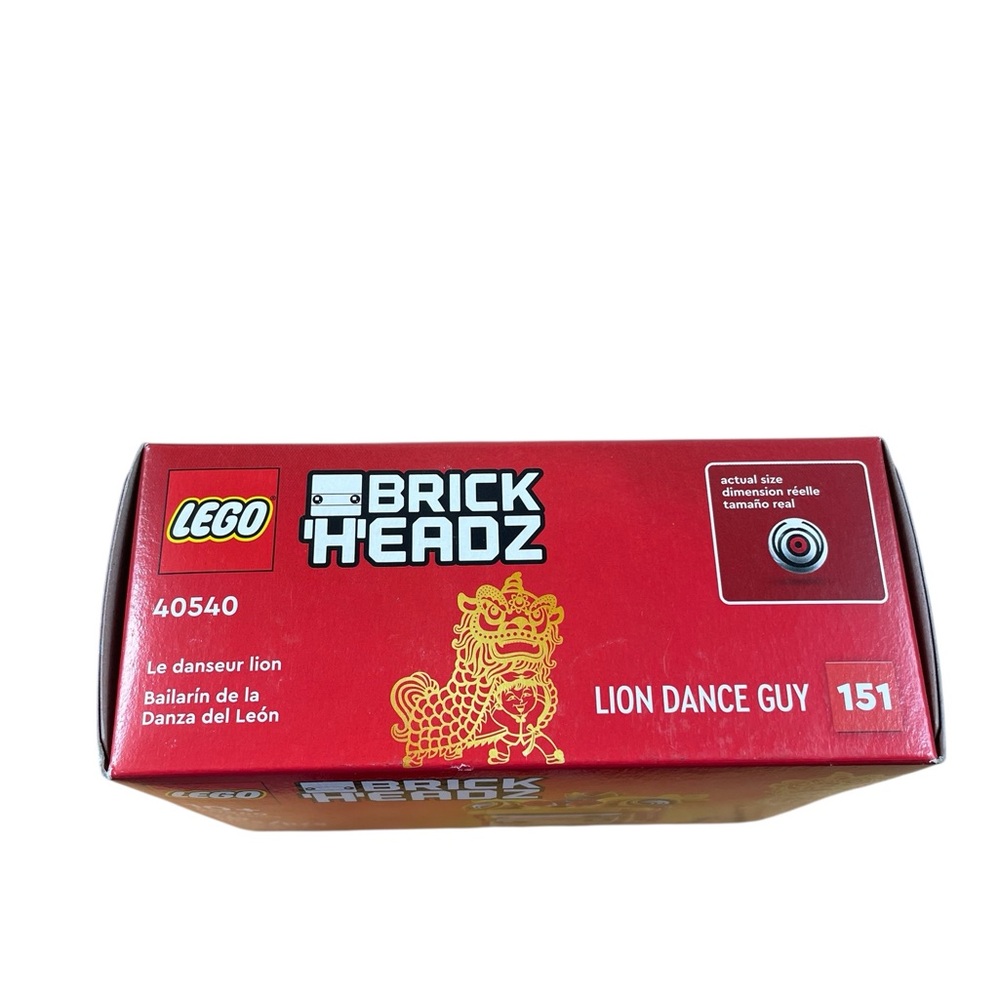 LEGO BrickHeadz Lion Dance Guy - #40540 - New in box - retired - Picture 6 of 6